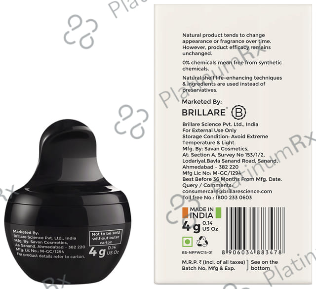 Brillare Zinc Powder SPF 50 Sunscreen 4gm