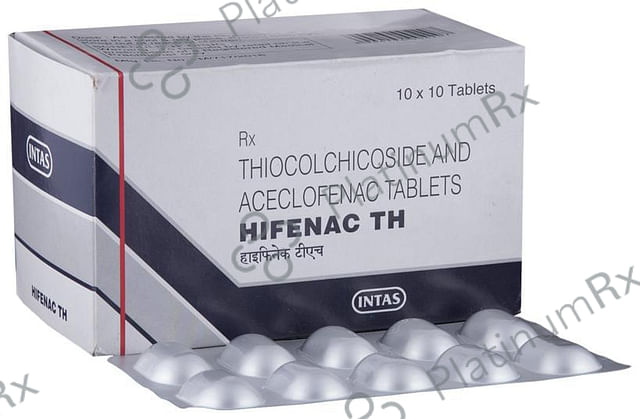 Hifenac TH 100/4mg Tablet 10s