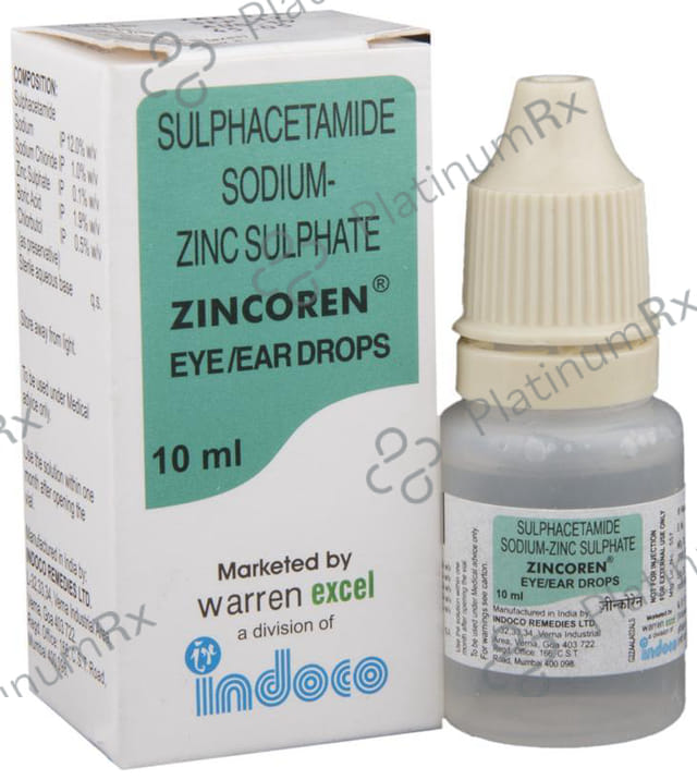 Zincoren Eye/Ear Drop 10ml