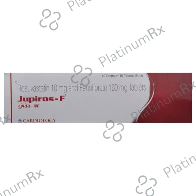 Jupiros F 10/160mg Tablet 10s