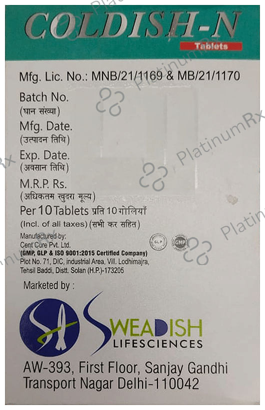 Coldish-N Tablet