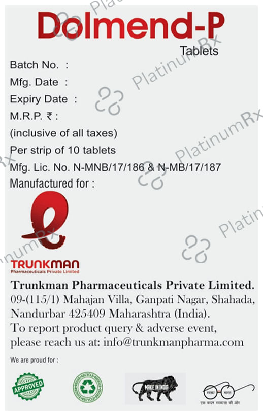 Dolmend-P Tablet