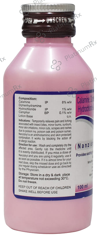 Nanzidryl Lotion 100 Lotion