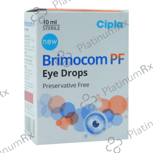 Brimocom PF Eye Drop 10 ml Eye Drop
