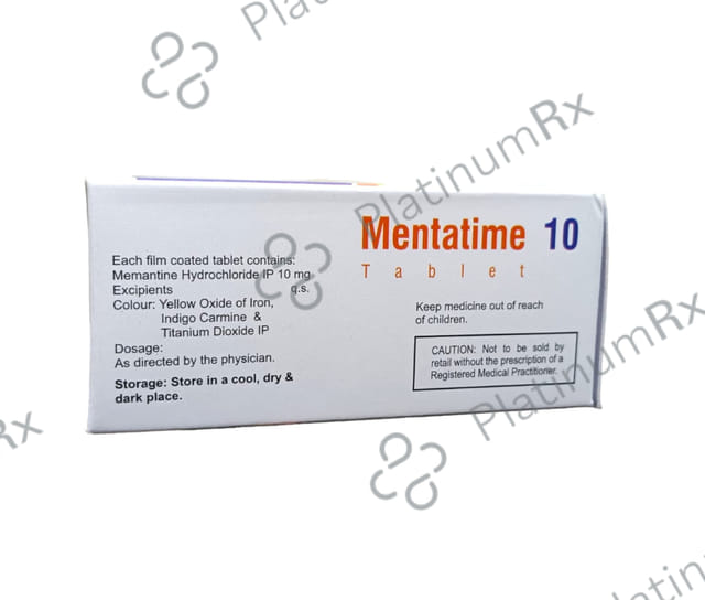 Mentatime 10mg Tablet 10s