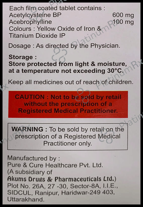 Justyl AP 100mg/600mg Tablet