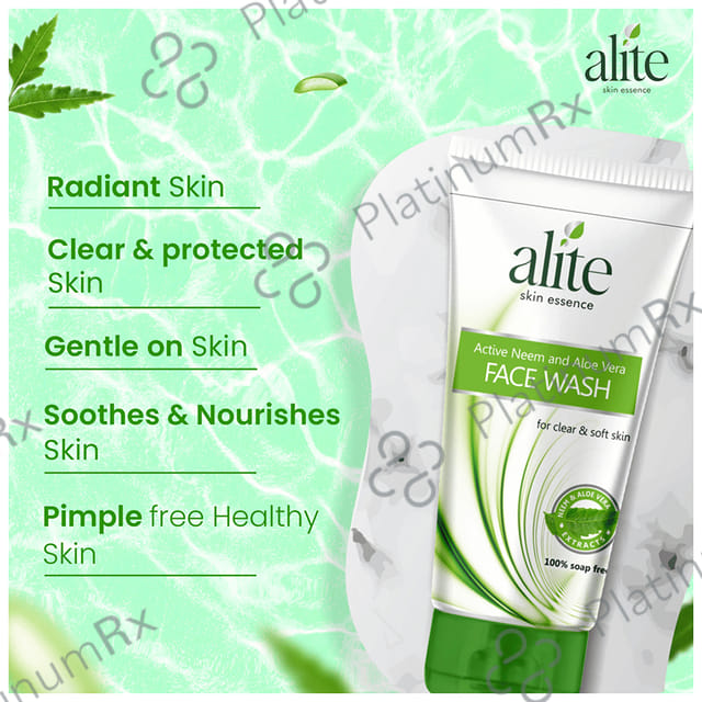 Alite Active Neem & Aloe Vera Face Wash 70gm