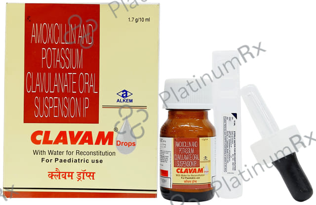 Clavam 80/11.4mg Oral Drops 10ml