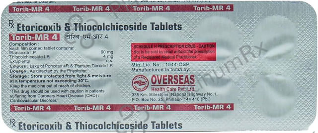 Torib MR 4/60mg Tablet 10s