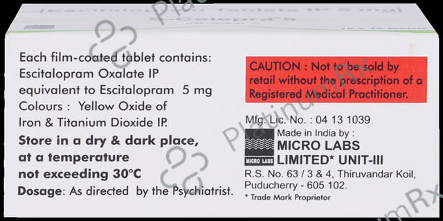 S Celepra 5mg Tablet 10s