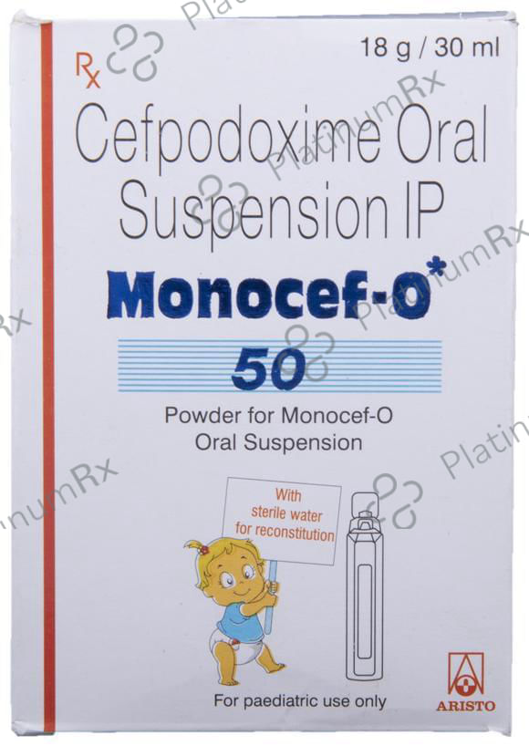 Monocef O 50mg Oral Suspension 30ml