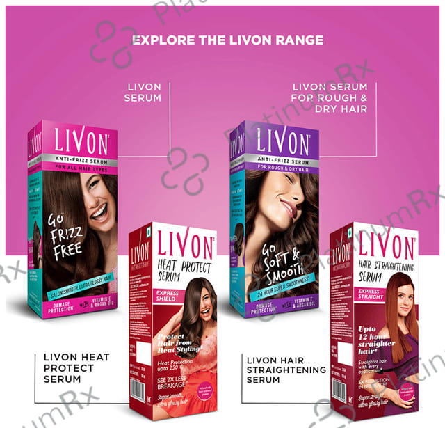 Livon Anti-Frizz Serum Spray for All Hair Types 100 Serum