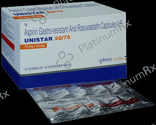 Unistar 20/75mg Capsule 10s