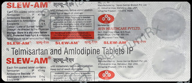 Slew AM 40mg/5mg Tablet