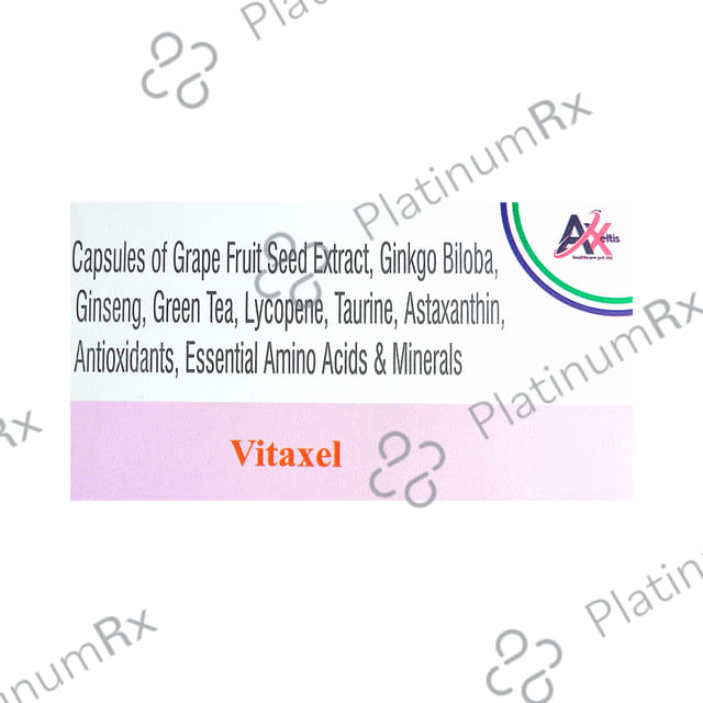 Vitaxel Soft Gelatin Capsule