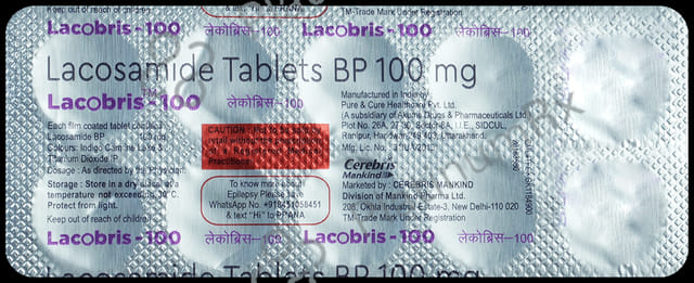 Lacobris 100mg Tablet 10s
