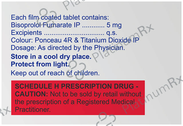 Bisocar 5mg Tablet 10s