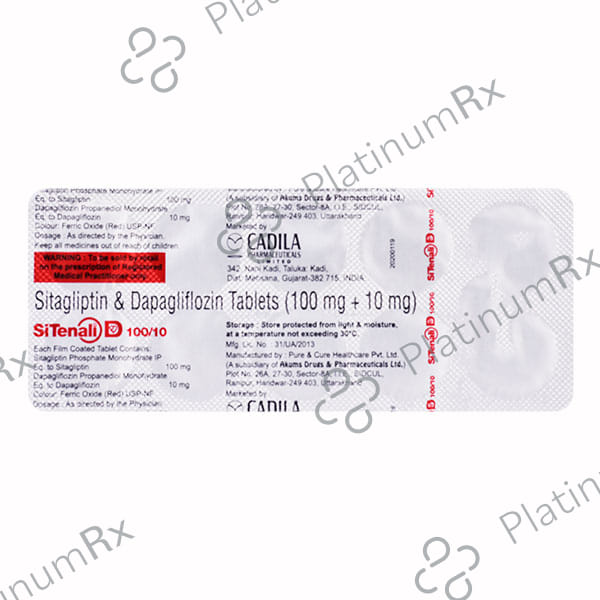 Sitenali D 10/100mg Tablet 10s
