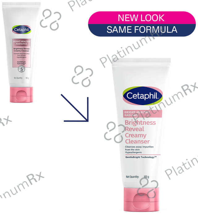 Cetaphil Brightness Reveal Creamy Cleanser 100gm