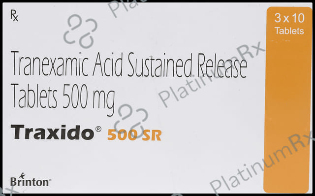Traxido 500mg Tablet SR