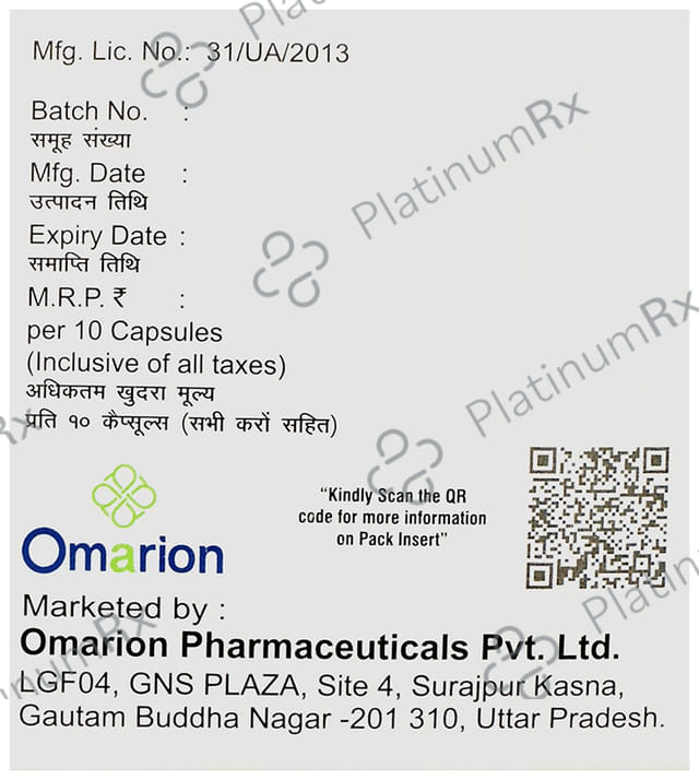 Rabomar 30/20mg D Capsule SR 10s
