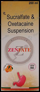 Zenfate Oral Suspension Orange Sugar Free