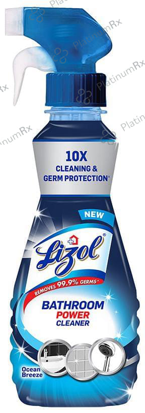 Lizol Bathroom Power Cleaner Ocean Breeze 250 ml