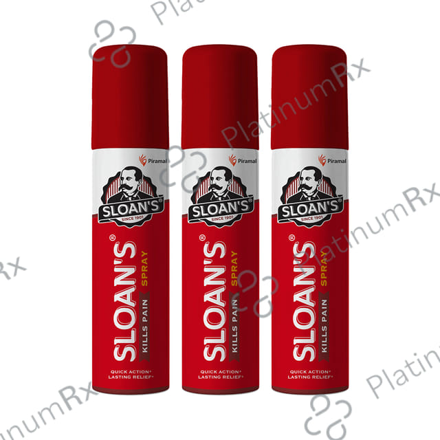 Sloan's Spray (55gm Each) 3 sprays