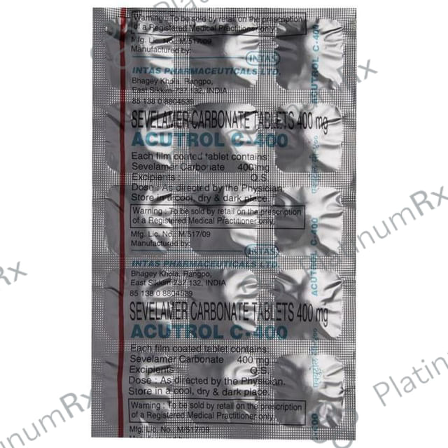 Acutrol C 400mg Tablet 15s