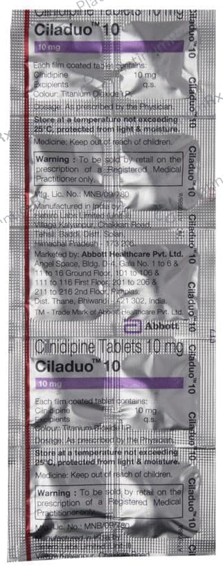 Ciladuo 10mg Tablet 10s
