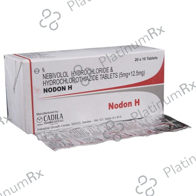 Nodon H 12.5/5mg Tablet 10s