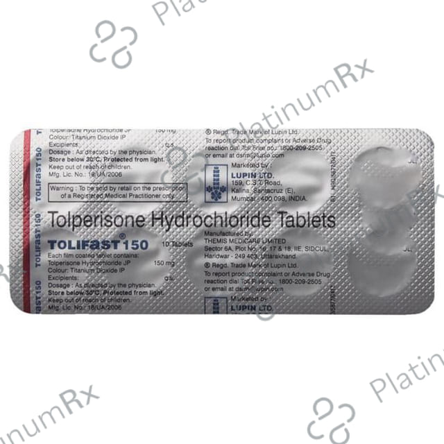 Tolifast 150mg Tablet 10s