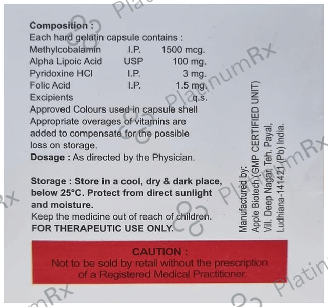 Thylonerv XT Capsule 10s