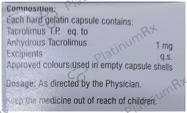 Tacroriv 1mg Capsule