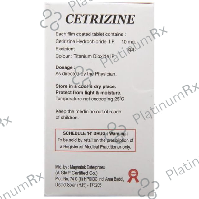 Cetrizine Tablet