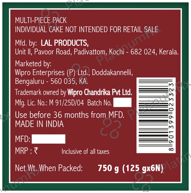 Chandrika Ayurvedic Soap (125gm Each)