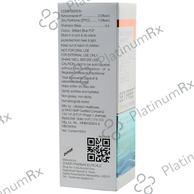 Set Free Anti-Dandruff Shampoo