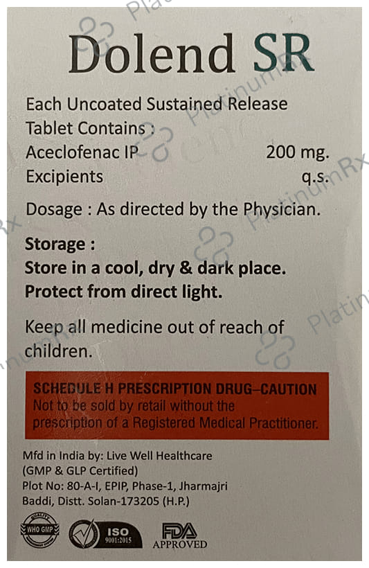 Dolend SR Tablet
