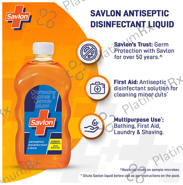 Savlon Antiseptic Disinfectant Liquid 1000 ml