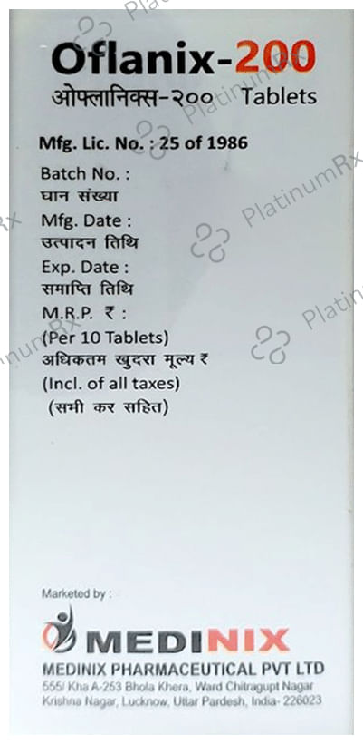 Oflanix 200 Tablet