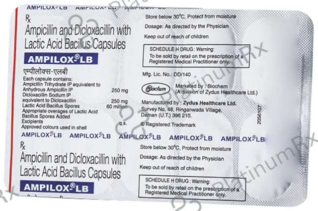Ampilox LB 250/250mg Capsule 10s
