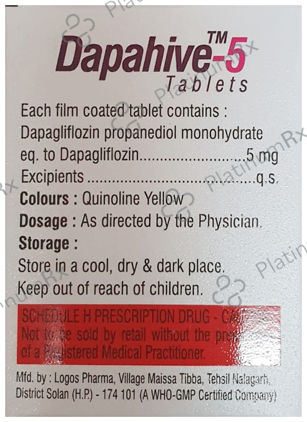 Dapahive 5 Tablet