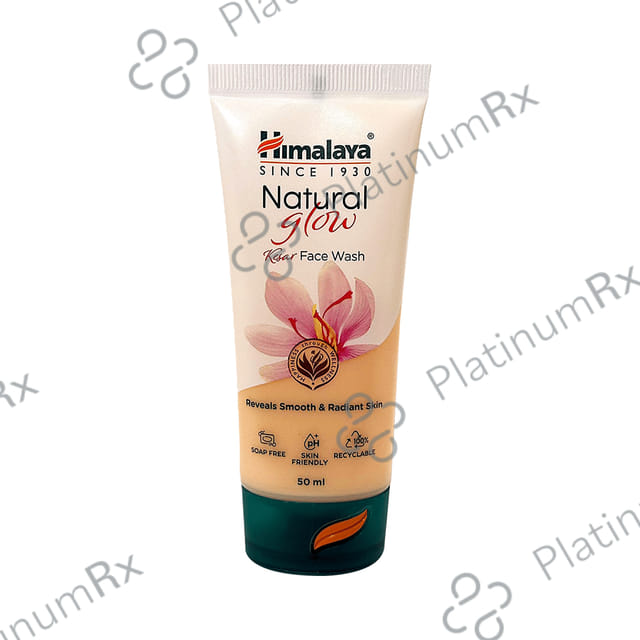 Himalaya Natural Glow Kesar Face Wash 50ml