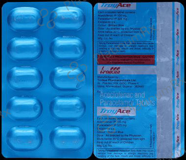 Troyace 100/325mg Tablet 10s