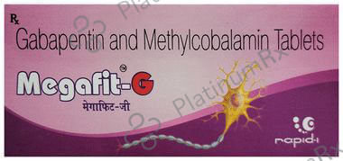 Megafit G 100mg/500mcg Tablet 10s