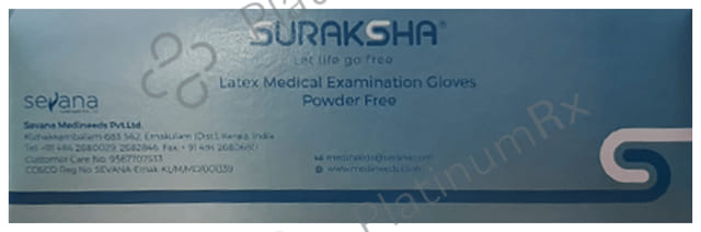 Suraksha Latex Gloves 100s