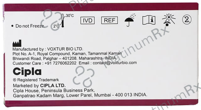 Ciptest HIV 1 & 2 Rapid Test Card