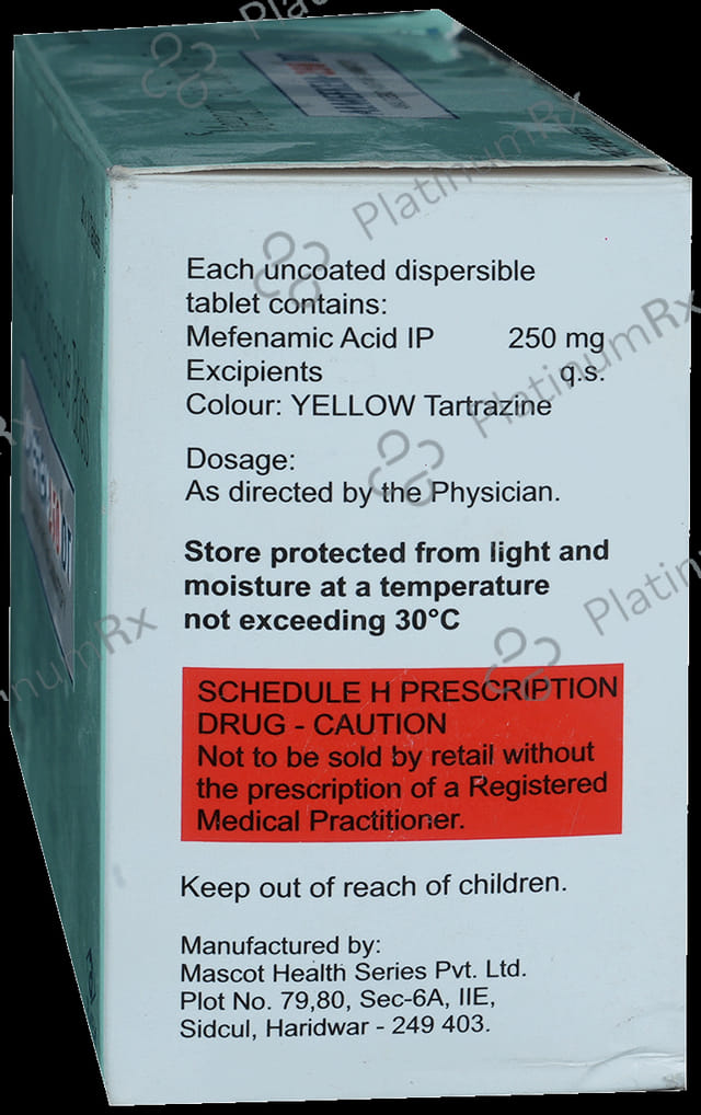 Almefkem 250mg Tablet DT 10s