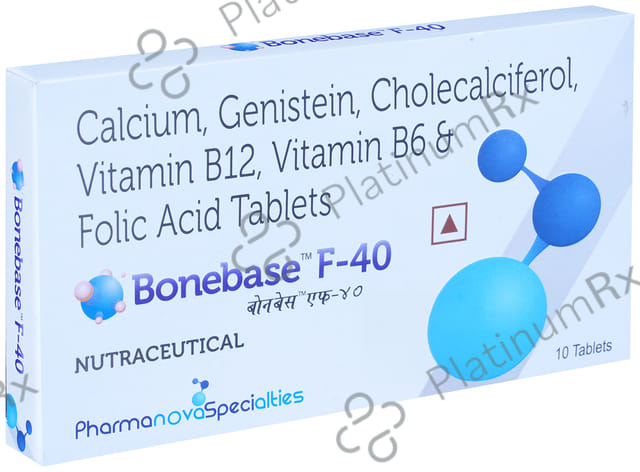 Bonebase F 40mg Tablet 10s