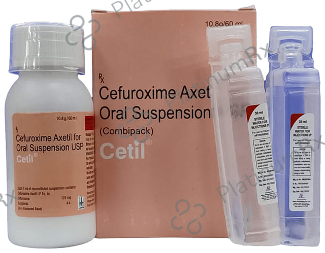 Cetil 125mg Dry Syrup 60ml
